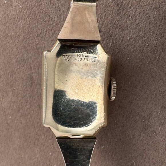 Vintage Gruen Lady Curvex Precision Swiss Watch 17 Jewel Swiss Movement - Picture 6 of 6